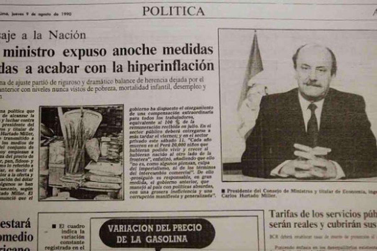 La HIPERINFLACIÓN de Perú: De Alan García a Alberto Fujimori - Invertir